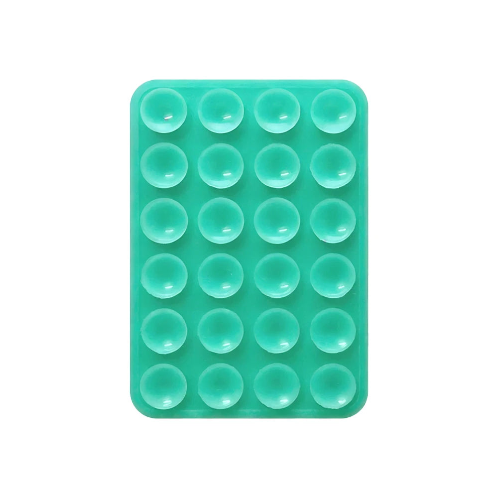 Double Side Silicone Suction Pad for Mobile Phone Fixture Suction Cup Backed Adhesive Silicone Rubber Sucker Pad for Fixing