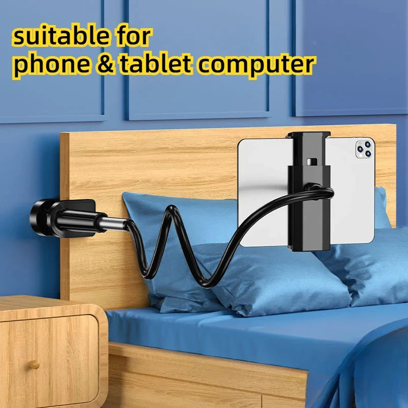 Tablet Bracket for Bed Ipad Stand 360° Rotating Bed Tablet Mount Stand with 90Cm Metal Arm for 4.7~12.9 Inch Phone Tablet Holder