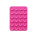 Double Side Silicone Suction Pad for Mobile Phone Fixture Suction Cup Backed Adhesive Silicone Rubber Sucker Pad for Fixing