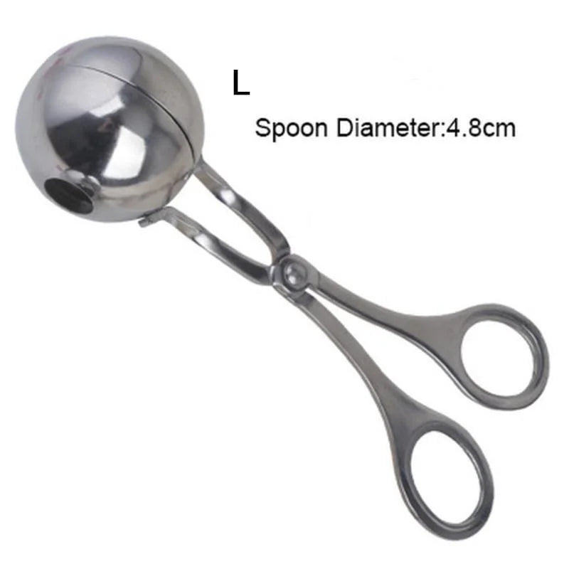 Meat Ball Maker Tool Stainless Steel Clip round Rice Ball Shaper Spoon Meatball Making Mold Non Stick Stuffed Kitchen Gadget
